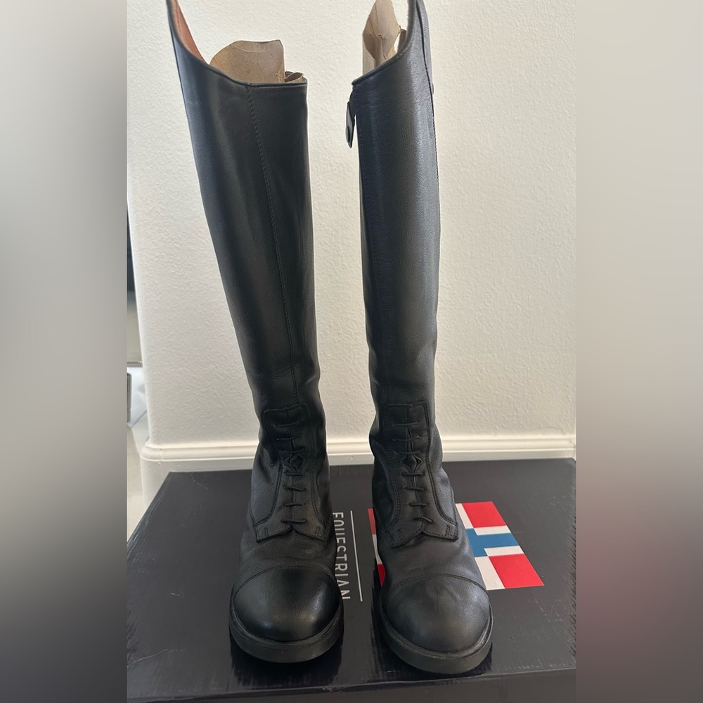 HORZE Rover Synthetic Leather Tall Field Riding Boots